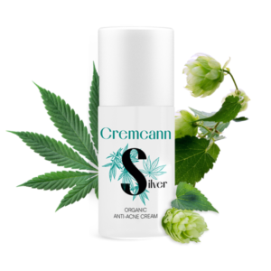 CREMCANN SILVER · Creme de tratamento anti-acne – 1300mg de CBD