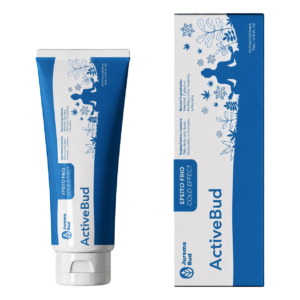 Creme de massagem efeito frio ActiveBud 75ml